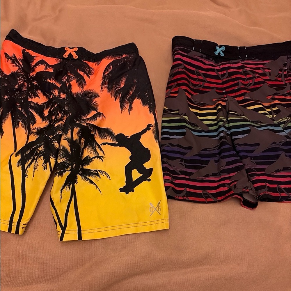 Ocean Gear and Wonder Nation Boys 14/16 and 14/16 Husky 2 Suits